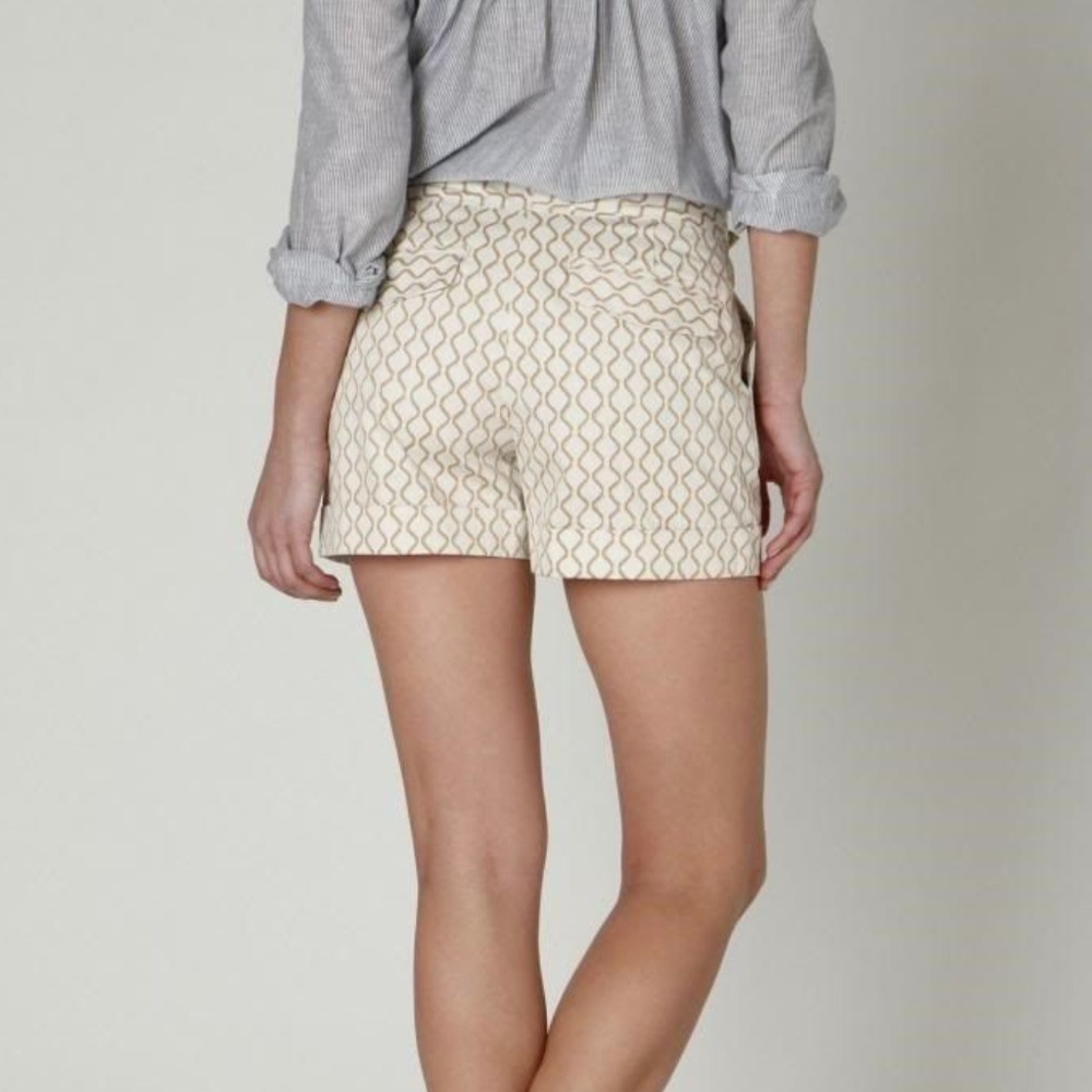 MEADOW RUE anthro High Waist Print Shorts 'Madison' - Picture 10 of 10